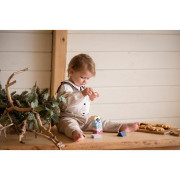 Veža XI - drevená skladačka 12 dielov Cubika