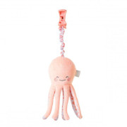 Chobotnička s klipom Happy Sea Pink