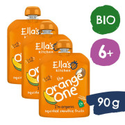 Ella's Kitchen BIO ORANGE ONE ovocné pyré s mangom (90 g)