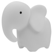 LED silikónová nočná lampička Rgb s diaľkovým ovládačom - slon Mary's