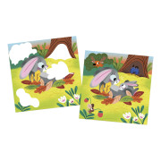 My arts&crafts Mini Zamatové omaľovánky Chutné zvieratká od 18 mesiacov Janod