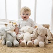 Hračka plyšová Teddy zajačik 34 cm Nattou