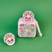 Cumlíky z prírodného kaučuku 2ks 0 - 6 mesiacov Liberty Boheme Bibs