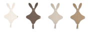 Muchláčik Bunny Teddy Lodger