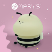 LED silikónová nočná lampička Rgb - včielka Mary's