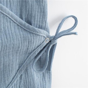 Dojčenský letný mušelínový overal New Baby blue