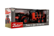 Traktor Zetor s vlekom s naklad. ramenom plast 36 cm