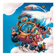 Hra a Puzzle 2v1 Bláznivý vrtuľník od 5 rokov Haba