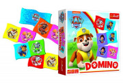 Domino papierové Paw Patrol/Tlapková patrola 28 kartičiek spoločenská hra