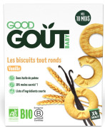 Good Gout BIO Vanilkové kolieska 80 g