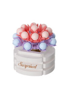 Stavebnica mini Sukulent v kvetináči mix druhov Koco