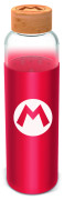 Sklenená fľaša s návlekom 585 ml, Super Mario