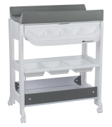 Prebaľovací pult s vaničkou Rosie Mineral Grey