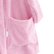 Detský froté župan New Baby pink