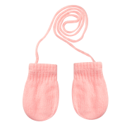 Pletené rukavičky so šnúrkou 9 - 12 mesiacov