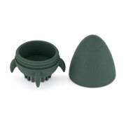 Hračka silikónová do vody s kefkou Splashy Rocket 6 m+ Petite&Mars