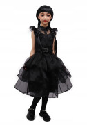 Detský kostým Wednesday s parochňou