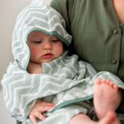 Mušelínová osuška Blenker s kapucňou 100x70 cm KipKep