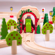 Tehlový železničný tunel Bigjigs Rail