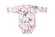 Zavinovacie body Safari ružové Česká výroba Babyservice