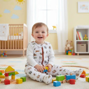 Spací vak s nohavicami Zoo biely Esito