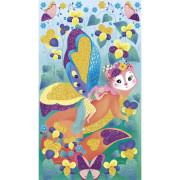 Kreatívna sada Trblietavé kamienky Nalepovanie Magické víly Janod