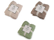 Deka plyšová, vrkôčiková 150x200 cm