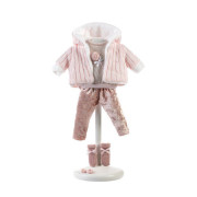 Realistická bábika Lola so zvukmi a mäkkým látkovým telom 38 cm Llorens