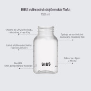 Náhradná plastová fľaša 150 ml Bibs