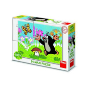 Puzzle Krtko a huba 24 dielikov 24 m+