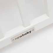 Detská postieľka so sťahovacou bočnicou a šuplíkom biela New Baby Lilly