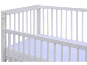 Postieľka so sťahovacím bokom Scarlett Perta - buk - Biela 120 x 60 cm 2. AKOSŤ