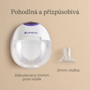 Odsávačka materského mlieka Handsfree Solo Lansinoh