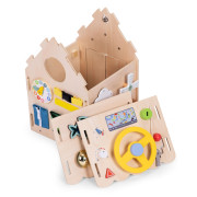 Montessori drevený domček XXL, 30 aktivít