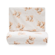 2-dielne posteľné obliečky Love Teddy Bear 90/120 cm beige New Baby