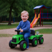 Detské odrážadlo traktor s vlečkou Benny Baby Mix