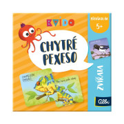 Chytré pexeso - Zvieratá Kvído