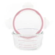 Sklenené misky s viečkami B-Glass Bowls 280 ml Bo Jungle