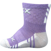 Ponožky dojčenské slabé Piusing s bavlnou dievčenské (3 páry)