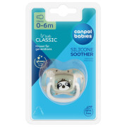 Cumlík silikónový čerešnička Exotic animals 6 - 18 m 1 ks Canpol babies