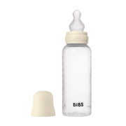 Antikoliková fľaša so silikónovým cumlíkom 270 ml Bibs