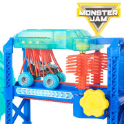 MONSTER JAM - Hrací set Megalodon Monster Wash, 1:64