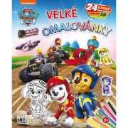 Veľké omaľovánky Tlapková patrola