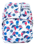 Novorodenecká AIO plienka suchý zips Bobánok