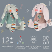 Plyšový interaktívny parťák, Rabbit Zopa