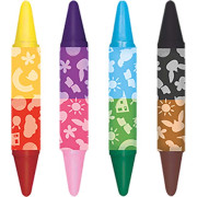 Omaľovánkový set s obojstrannými voskovkami Prasiatko Peppa