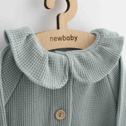 Dojčenský kabátik na gombíky New Baby Luxury clothing Laura šedý