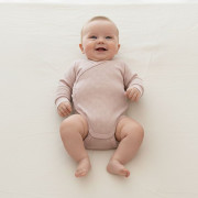 Rastúce zavinovacie body ružové vzor obdĺžnik Babyservice