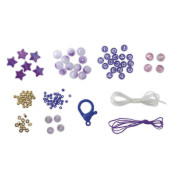 Sada Výroba šperkov Náramky Popstar 3 ks a doplnok Janod Atelier