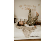 Celoročný spací vak s nohavicami Čierne bodky Sleepee